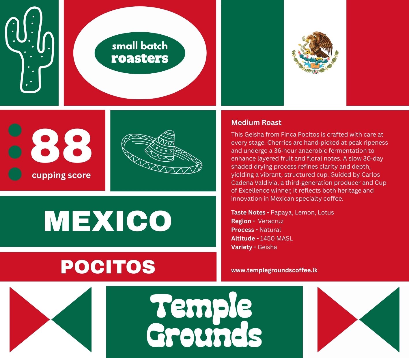 Mexico Pocitos Geisha